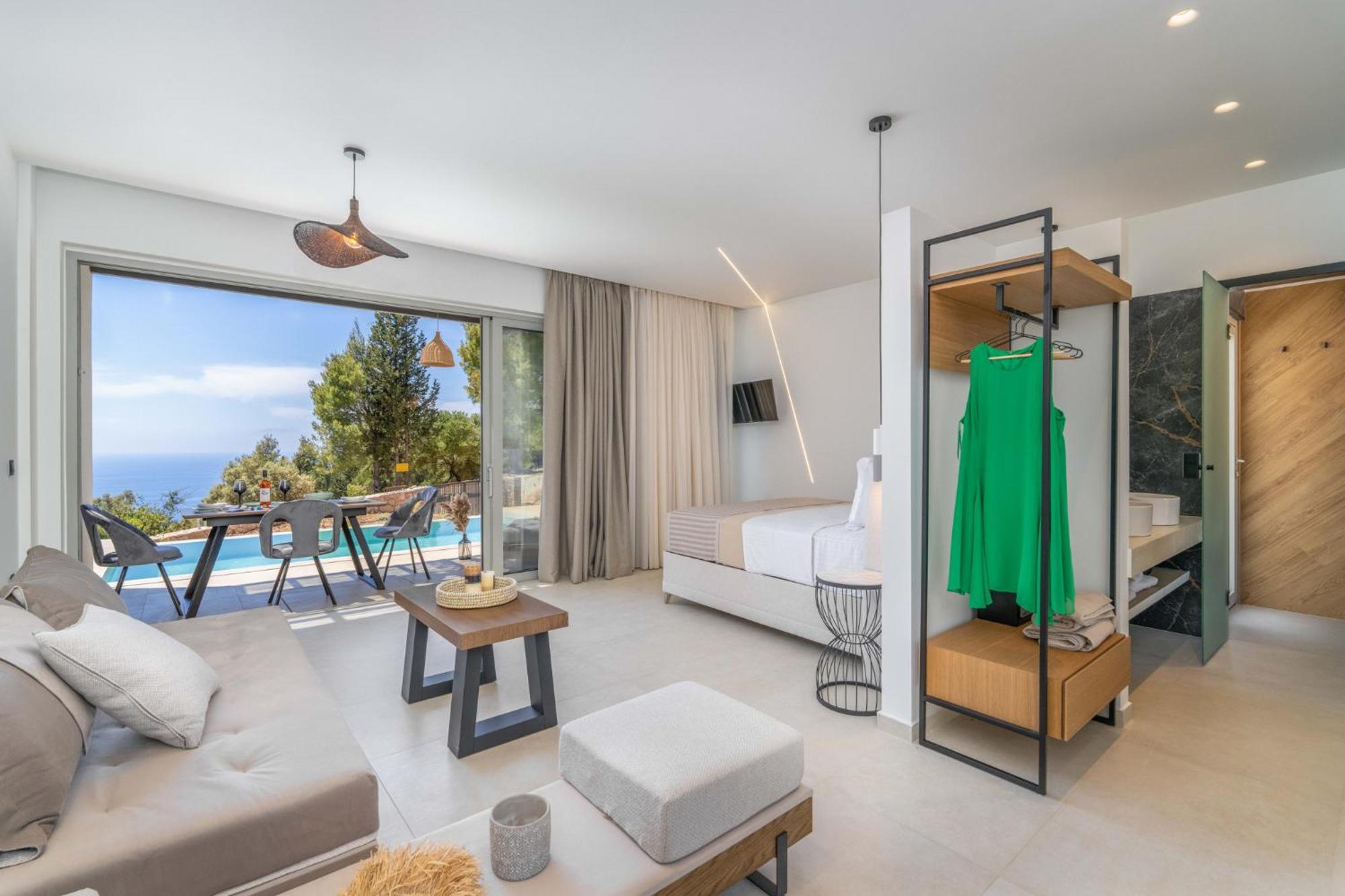 Mellamare Luxury Suites Athánion Exteriör bild